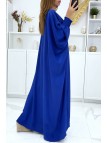 LoLLue abaya royal très ample avec élastique aux manches  - 1