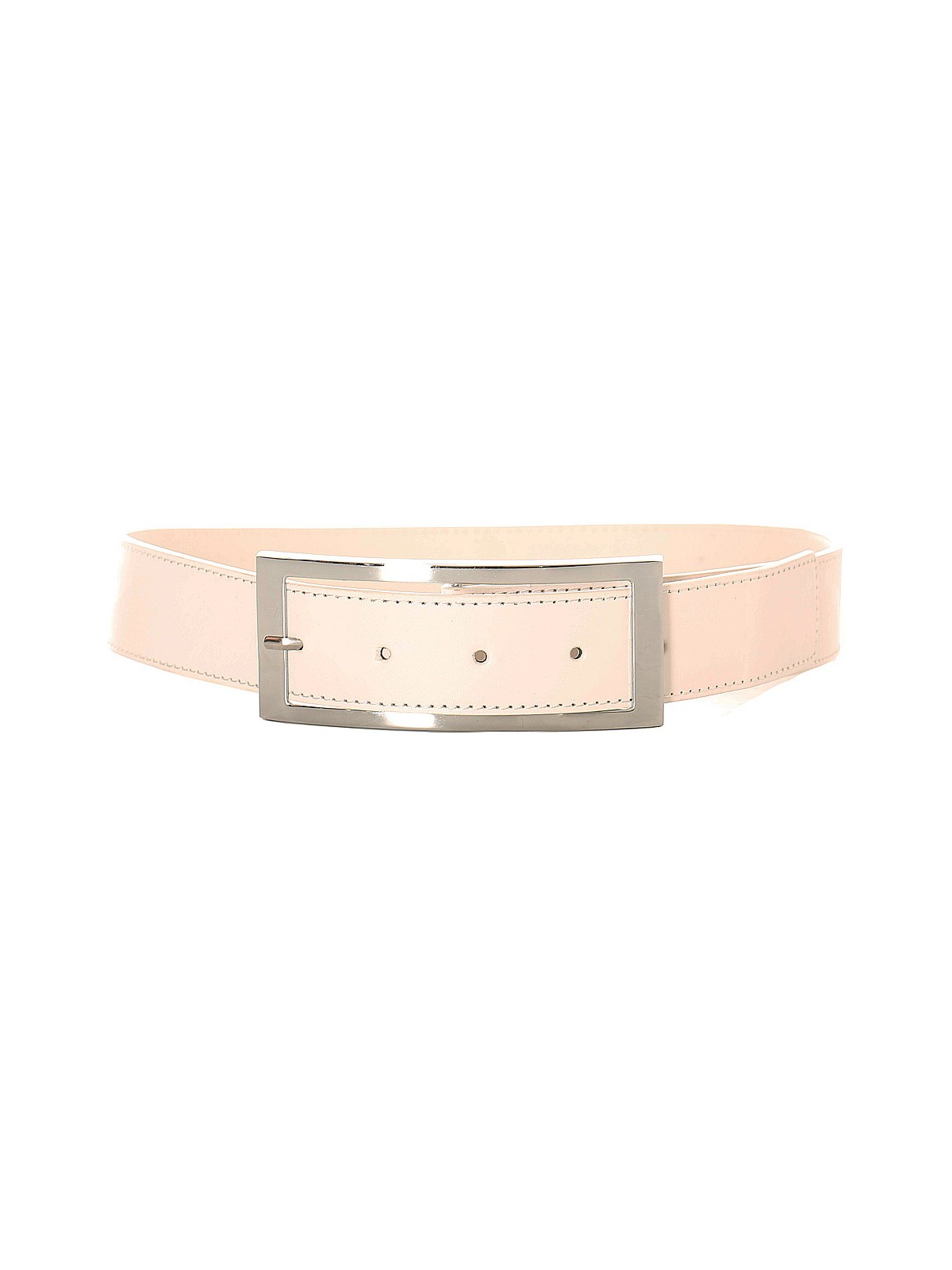 MaMMifique ceinture blanc avec boucle métallisé. 5090 - 1
