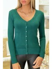 GiGGt vert en maille tricot très extensible et très doux - 3