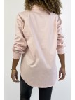 Chemise rose en coton très tendance et agréable à porter - 5