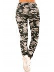 Pantalon jogging militaire gris avec poches et bandes noires. Enleg 9-104A. - 8