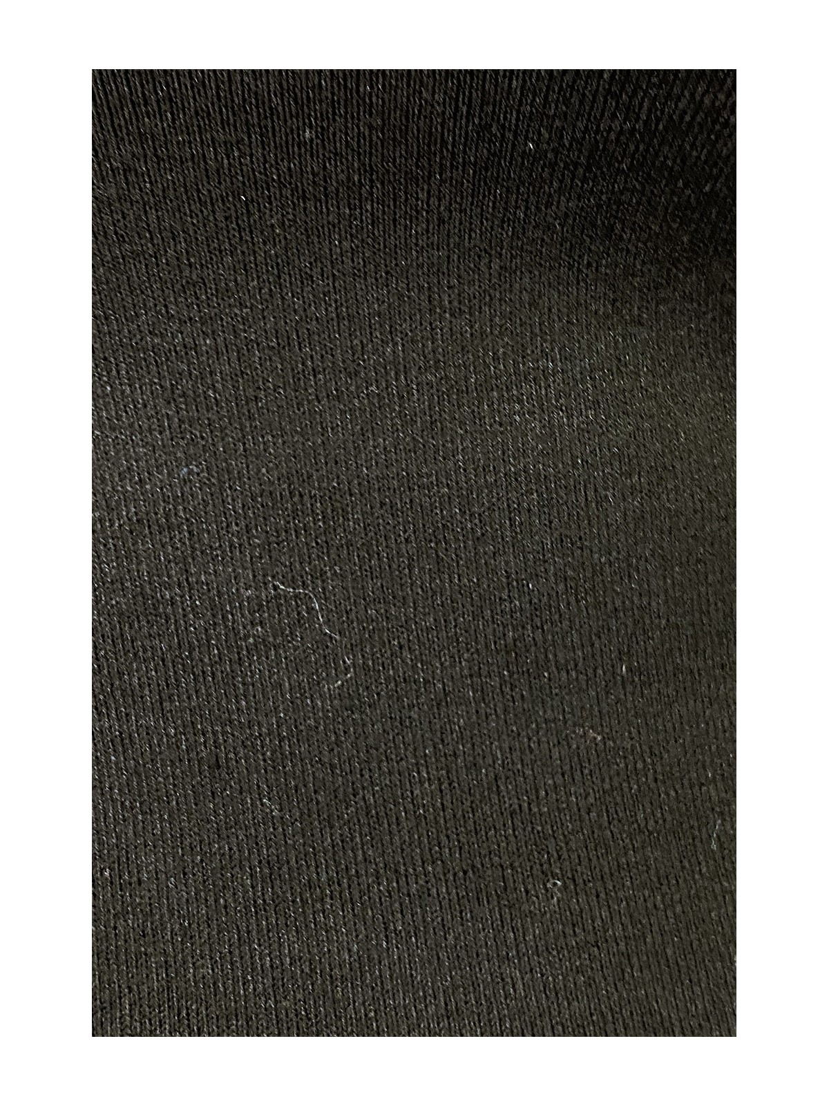 Pull noir col rond en maille tricot très extensible et très doux - 6